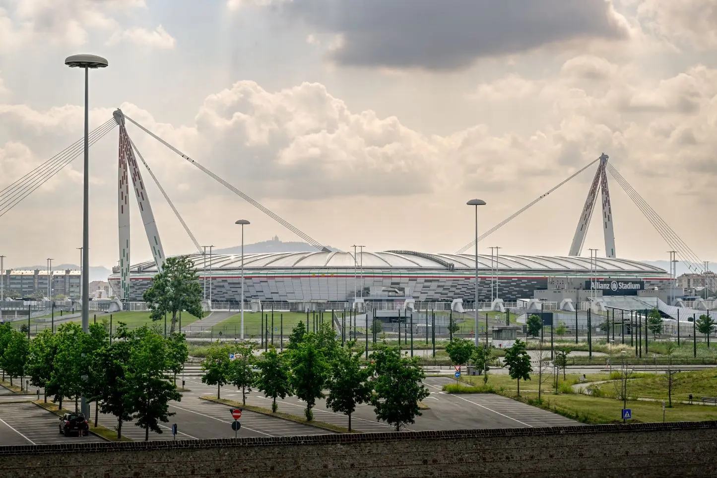 Allianz Stadium is the home stadium to Juventus, in Turin